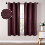 Jaxon Textured Blackout Curtain Set of 2 Panels