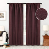 Jaxon Textured Blackout Curtain Set of 2 Panels