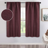 Jaxon Textured Blackout Curtain Set of 2 Panels