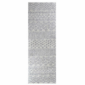 Jayce Boho Geometric Area Rug Indoor Plush Shag Rugs