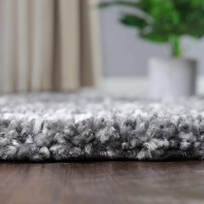 Jayce Boho Geometric Area Rug Indoor Plush Shag Rugs