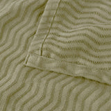 Jena Cotton Textured Chevron Lightweight Woven Blanket