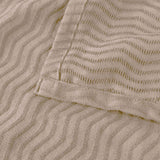 Jena Cotton Textured Chevron Lightweight Woven Blanket