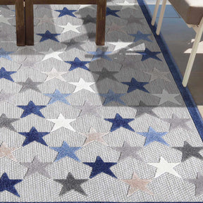 Juniper Stars Novelty Area Rug Modern Indoor Outdoor Rugs
