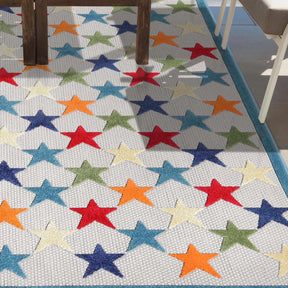 Juniper Stars Novelty Area Rug Modern Indoor Outdoor Rugs
