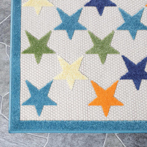 Juniper Stars Novelty Area Rug Modern Indoor Outdoor Rugs