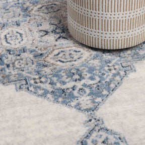 Kailani Modern Farmhouse Medallion Indoor Area Rug or Runner