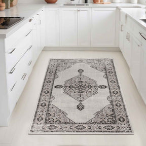 Kailani Modern Farmhouse Medallion Indoor Area Rug or Runner