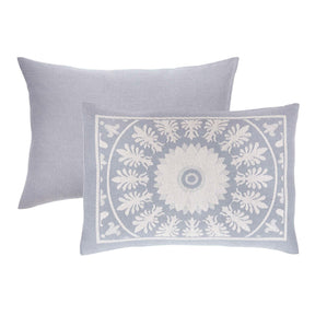 Kymbal Cotton Blend Woven Medallion Jacquard Bedspread Set