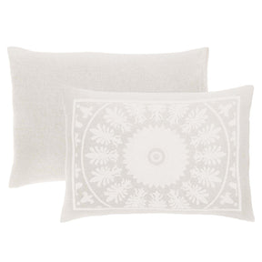 Kymbal Cotton Blend Woven Medallion Jacquard Bedspread Set