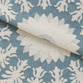 Kymbal Cotton Blend Woven Medallion Jacquard Bedspread Set