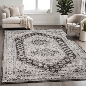 Layland Classic Vintage Medallion Indoor Area Rug or Runner