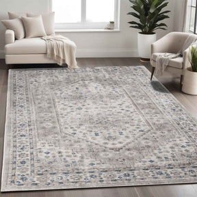 Layland Classic Vintage Medallion Indoor Area Rug or Runner
