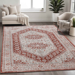 Layland Classic Vintage Medallion Indoor Area Rug or Runner