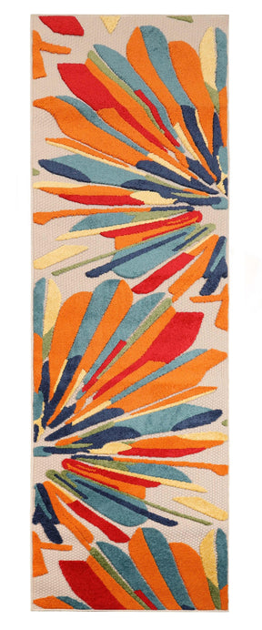 Leander Geometric Abstract Area Rug Modern Indoor Outdoor Rugs