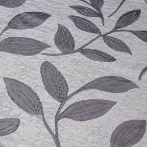 Leaves Machine Washable Room Darkening Blackout Curtains 8 Pieces