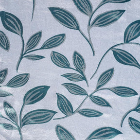 Leaves Machine Washable Room Darkening Blackout Curtains, Set of 2