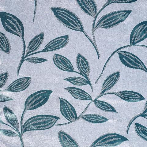 Leaves Machine Washable Room Darkening Blackout Curtains, Set of 2