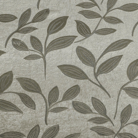 Leaves Machine Washable Room Darkening Blackout Curtains, Set of 2