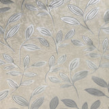 Leaves Machine Washable Room Darkening Blackout Curtains, Set of 2