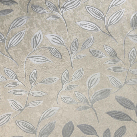 Leaves Machine Washable Room Darkening Blackout Curtains, Set of 2