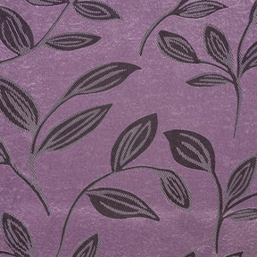 Leaves Machine Washable Room Darkening Blackout Curtains, Set of 2