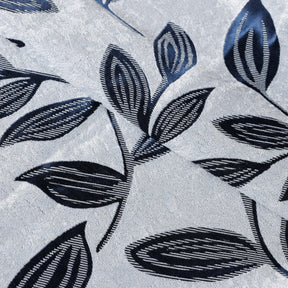 Leaves Machine Washable Room Darkening Blackout Curtains, Set of 2