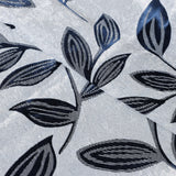 Leaves Machine Washable Room Darkening Blackout Curtains, Set of 2