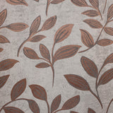 Leaves Machine Washable Room Darkening Blackout Curtains, Set of 2