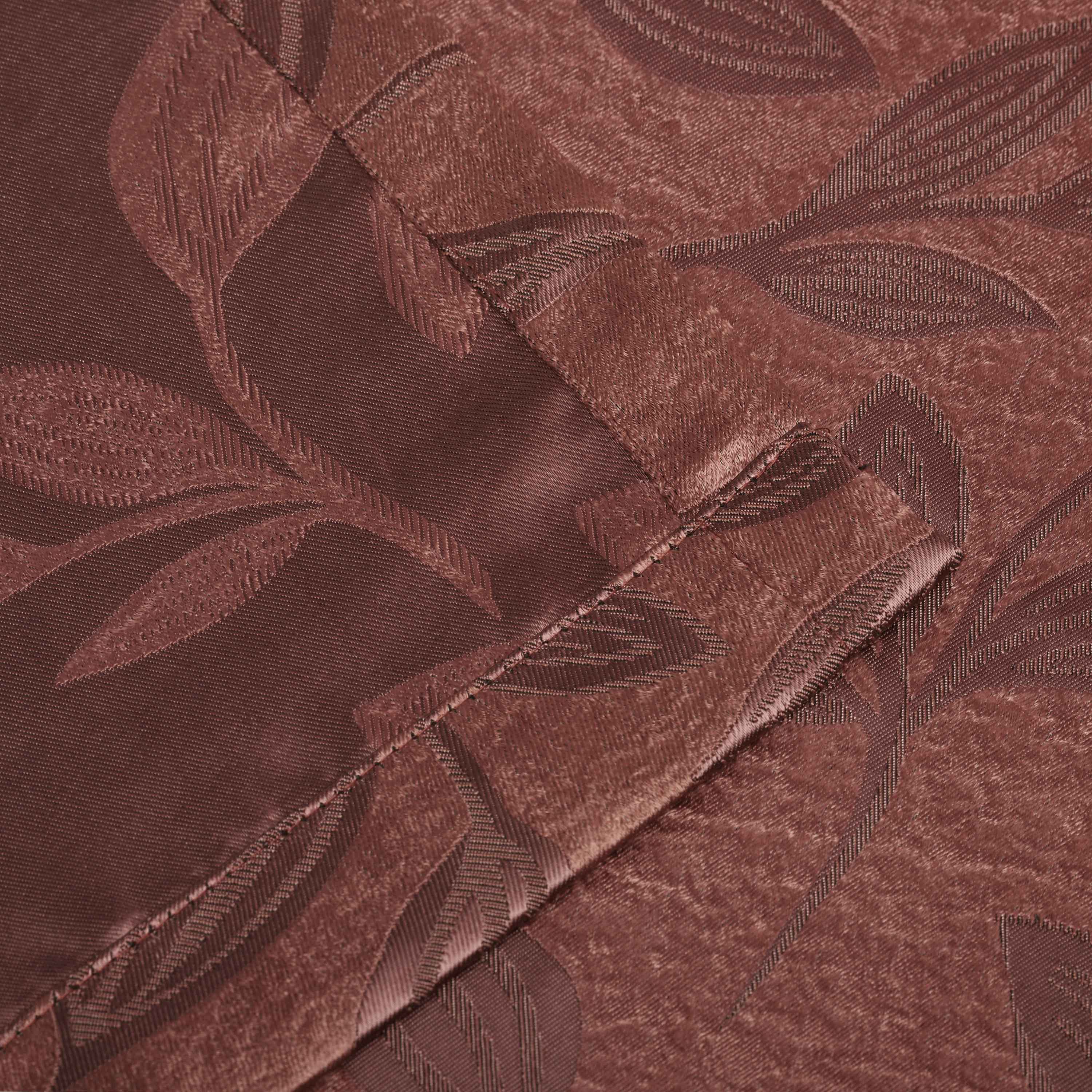 Leaves Room Darkening Blackout Curtain Panel Sets 4 Pieces