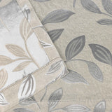 Leaves Room Darkening Blackout Curtain Panel Sets 4 Pieces
