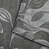 Leaves Room Darkening Blackout Curtain Panel Sets 4 Pieces