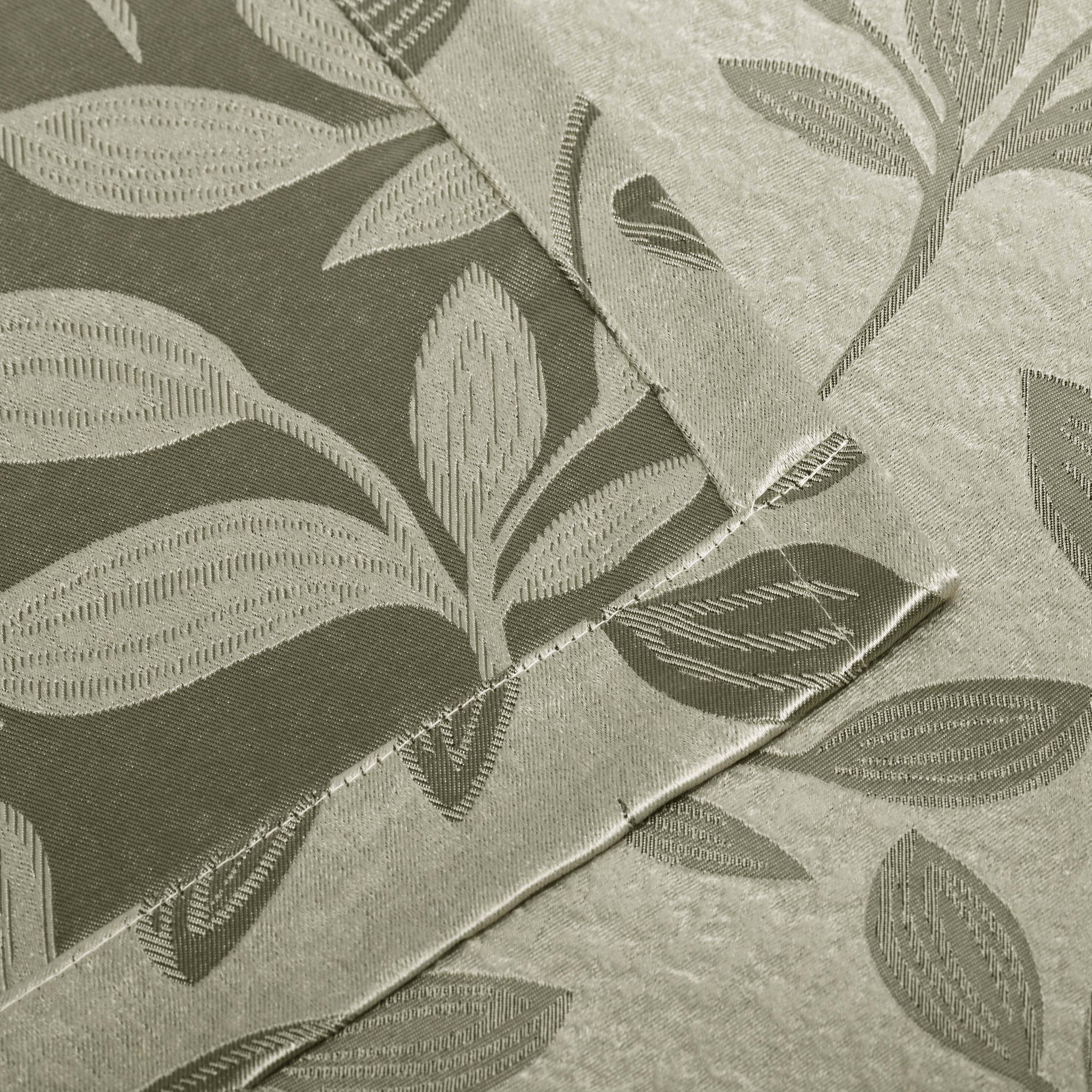 Leaves Room Darkening Blackout Curtain Panel Sets 4 Pieces
