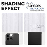 Leaves Room Darkening Grommet Blackout Curtain Panels, Set of 2