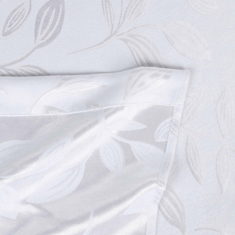 Blackout Curtains Leaves Pattern Room Darkening Grommet 2 Panels