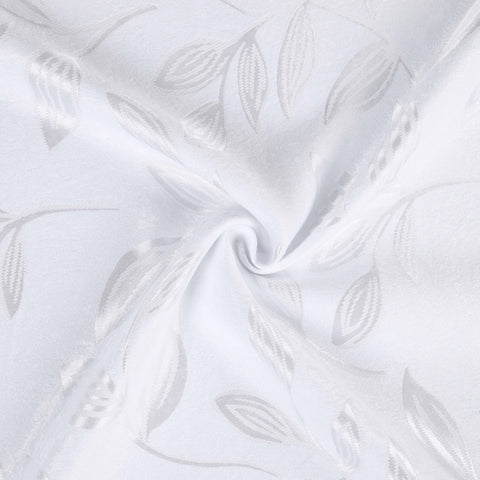 Blackout Curtains Leaves Pattern Room Darkening Grommet 2 Panels