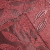 Leaves Room Darkening Washable Blackout Curtain Panels, Set of 2