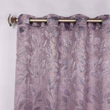 Leaves Room Darkening Washable Blackout Curtain Panels, Set of 2