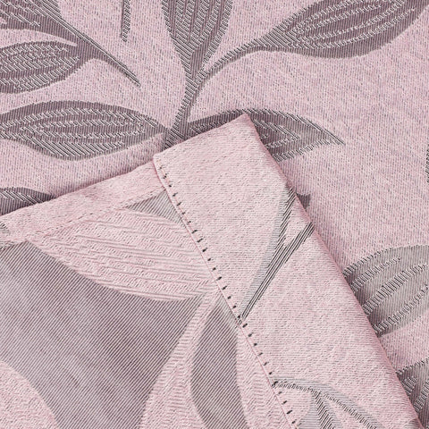Leaves Room Darkening Washable Blackout Curtain Panels, Set of 2