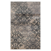 Leigh Traditional Floral Scroll Indoor Area Rug or Runner Rug Or Door Mat