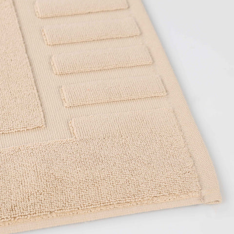 Leo Cotton Modern Absorbent Heavy Washable Bath Mat Set of 2