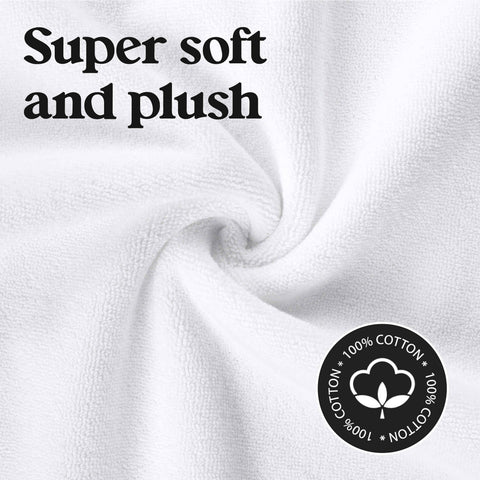 Leo Cotton Modern Absorbent Heavy Washable Bath Mat Set of 2