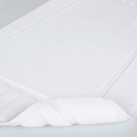 Leo Cotton Modern Absorbent Heavy Washable Bath Mat Set of 2
