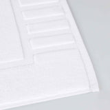 Leo Cotton Solid Modern Absorbent Heavy Washable Bath Mat Set of 2