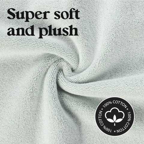 Leo Cotton Modern Absorbent Heavy Washable Bath Mat Set of 2