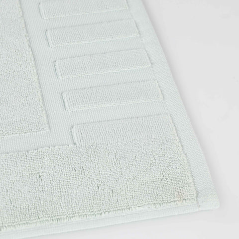 Leo Cotton Modern Absorbent Heavy Washable Bath Mat Set of 2