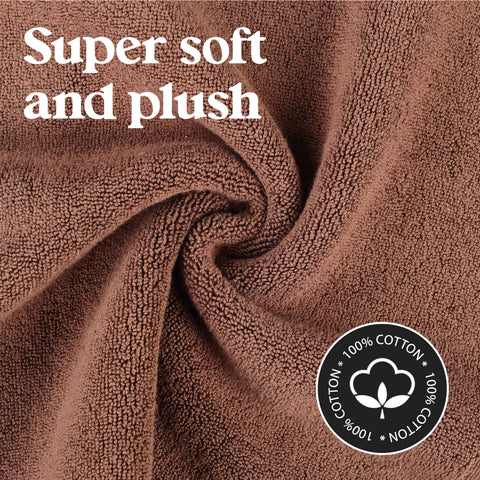 Leo Cotton Modern Absorbent Heavy Washable Bath Mat Set of 2