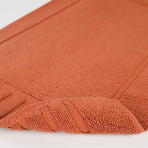 Leo Cotton Modern Absorbent Heavy Washable Bath Mat Set of 2