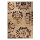 Liena Floral Medallion Non-Slip Washable Area Rug or Runner
