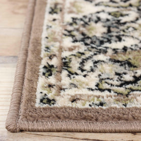 Lille Traditional Elegant Floral Textured Indoor Area Rug